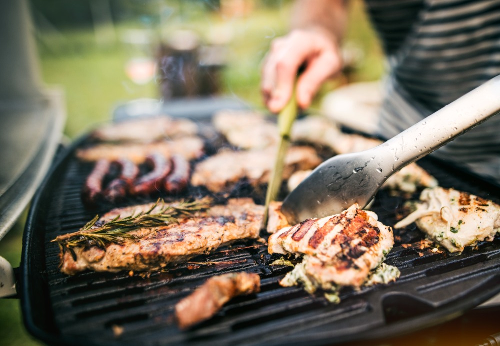 Outdoor barbecue evening at the Sonnenhof