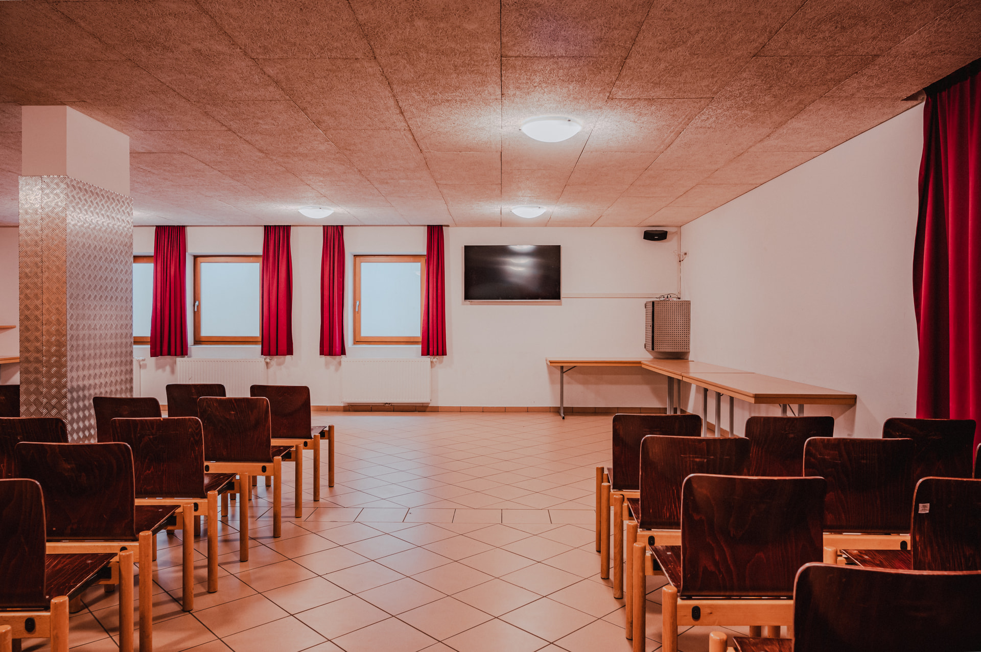 Large multipurpose room at the Sonnenhof