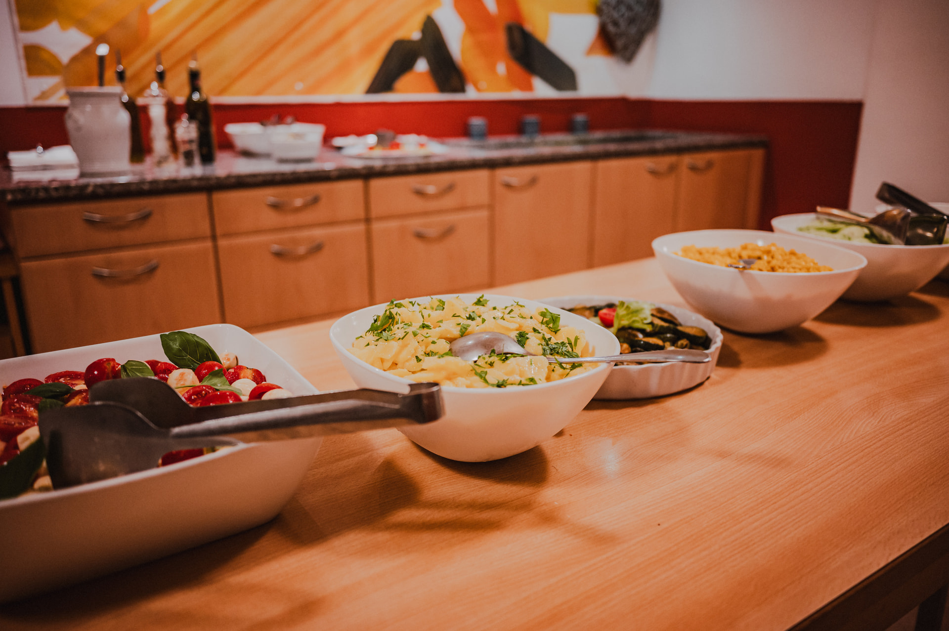 Fresh regional products at the Sonnenhof buffet