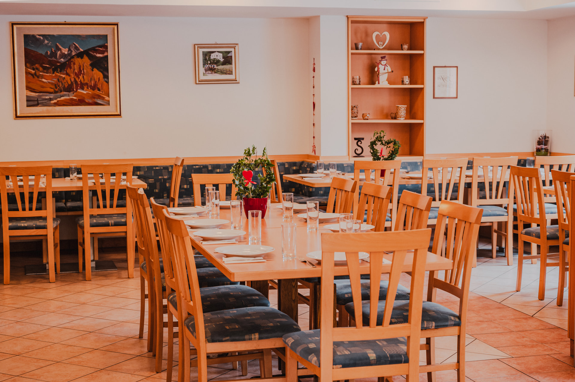 Dining room at the Sonnenhof