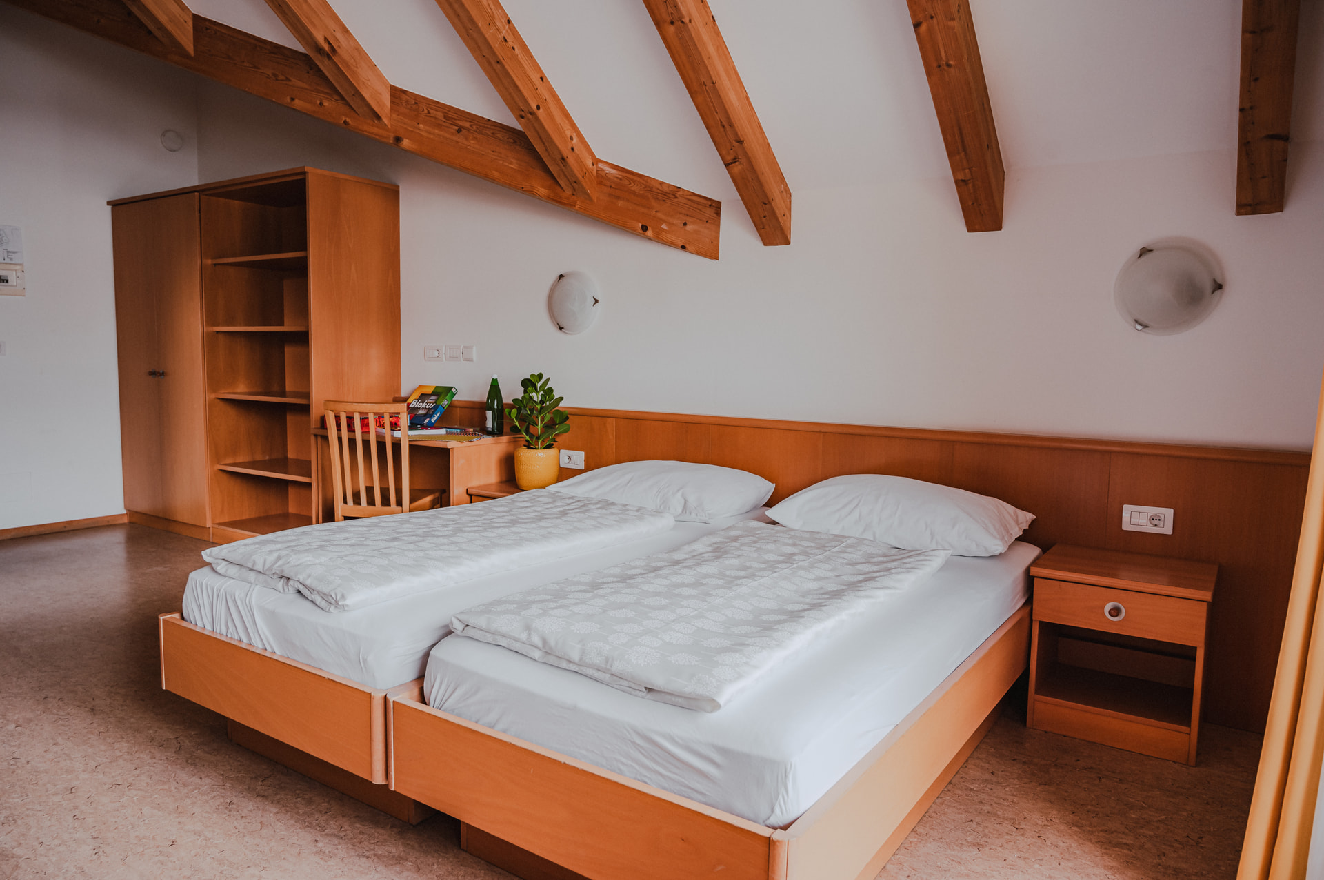 Multi-bed room with bunk beds at the Sonnenhof